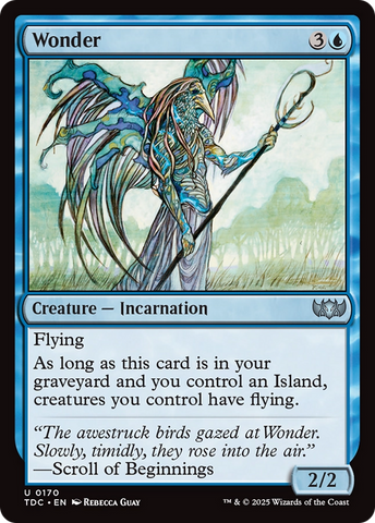 {C} Wonder [Tarkir: Dragonstorm Commander][TDC 170]