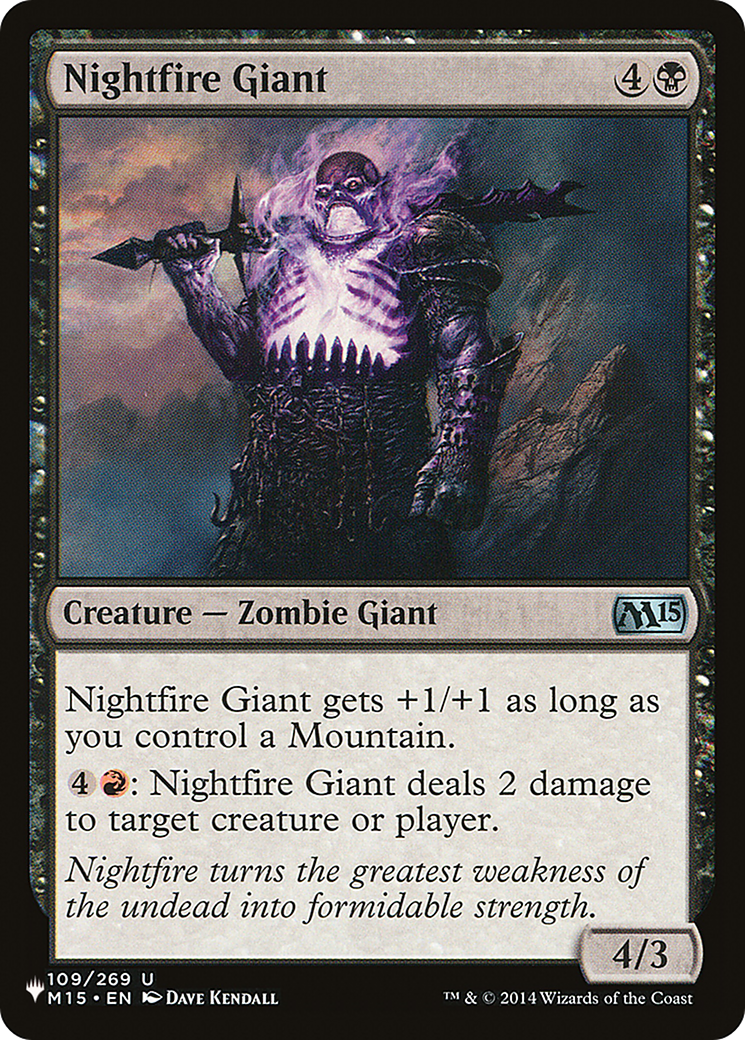 Nightfire Giant [LIST 109/269]