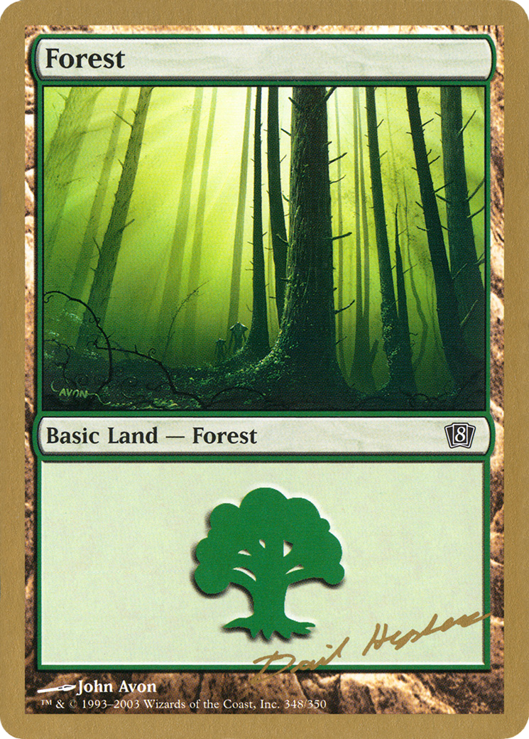 {B}[GB WC03 DH348] Forest (dh348) (Dave Humpherys) [World Championship Decks 2003]