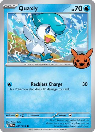 [PKM] Quaxly (050/193) [Trick or Trade 2024]