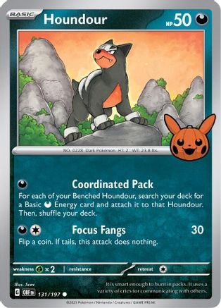[PKM] Houndour (131/197) [Trick or Trade 2024]