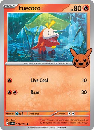 [PKM] Fuecoco (023/182) [Trick or Trade 2024]