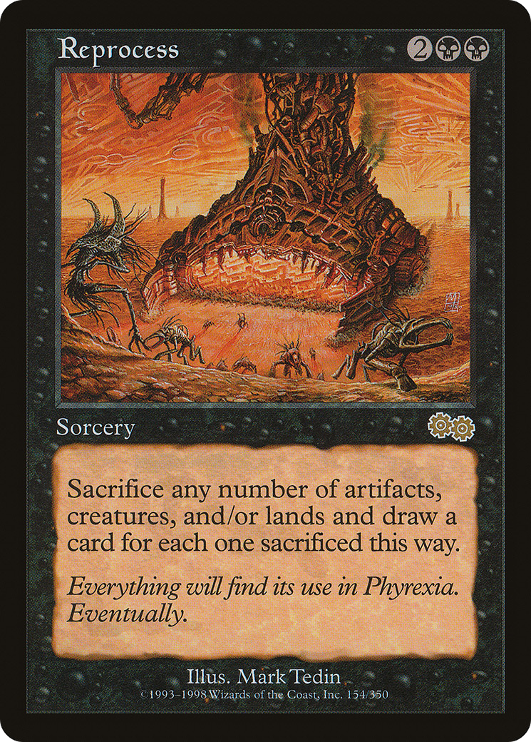 {R} Reprocess [Urza's Saga][USG 154] - Misty Mountain Games