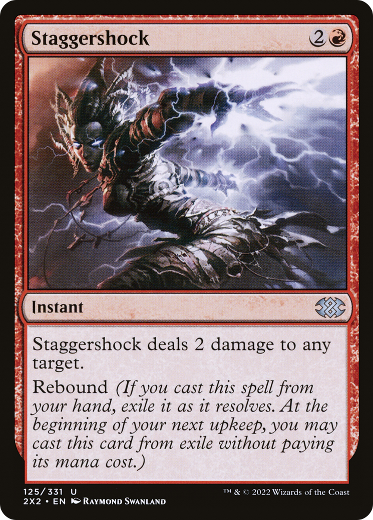 {C} Staggershock [Double Masters 2022][2X2 125]