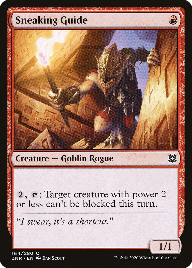 {C} Sneaking Guide [Zendikar Rising][ZNR 164]