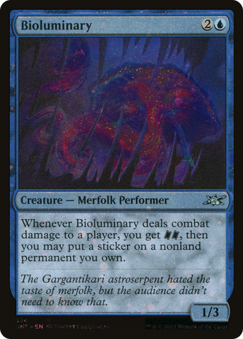 {C} Bioluminary (Galaxy Foil) [Unfinity][UNF 324]