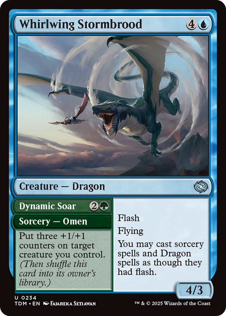 {@C} Whirlwing Stormbrood [Tarkir: Dragonstorm][TDM 234]