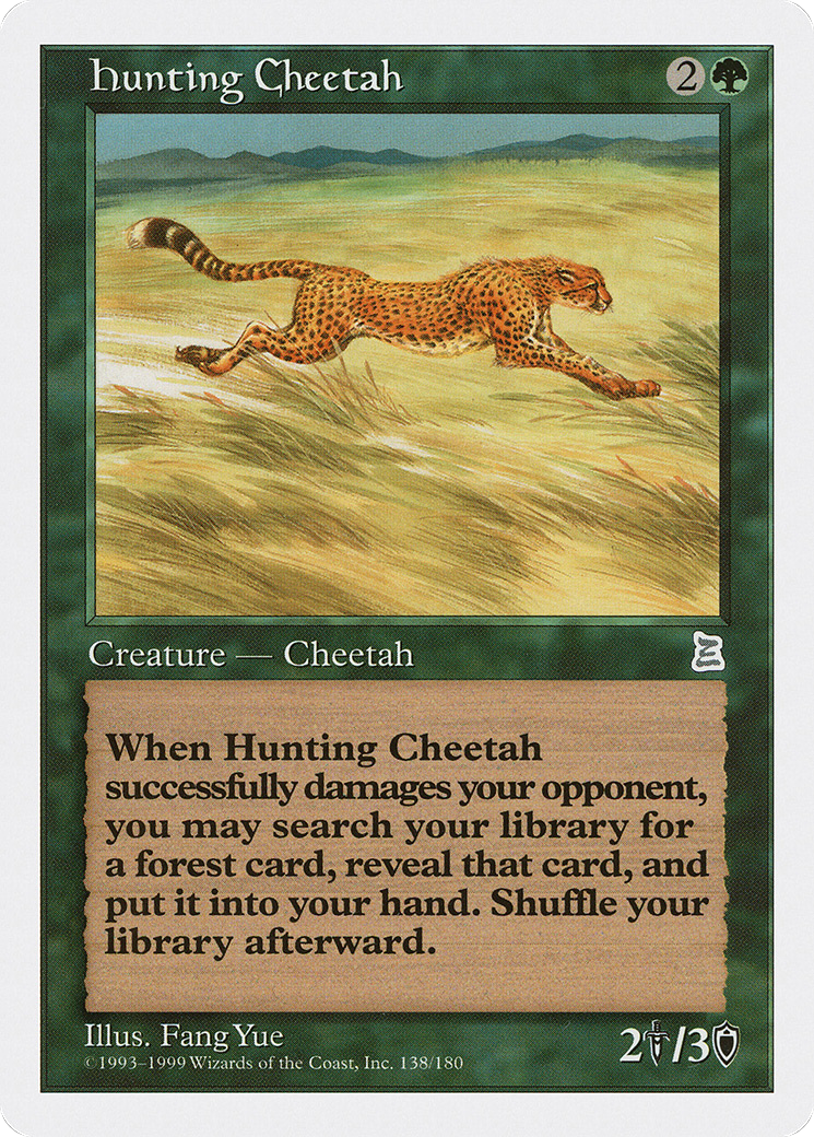 {C} Hunting Cheetah [Portal Three Kingdoms][PTK 138]