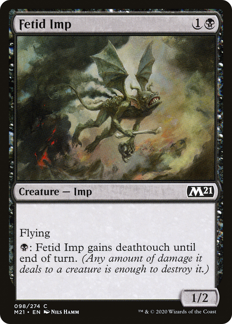 {C} Fetid Imp [Core Set 2021][M21 098]