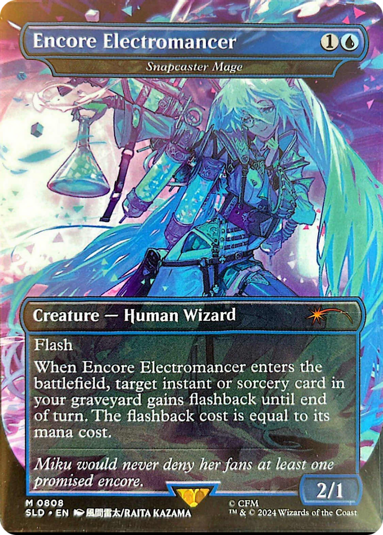 {R} Encore Electromancer - Snapcaster Mage [Secret Lair Drop Series][SLD 808]