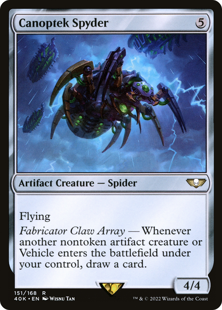 {R} Canoptek Spyder [Universes Beyond: Warhammer 40,000][40K 151]