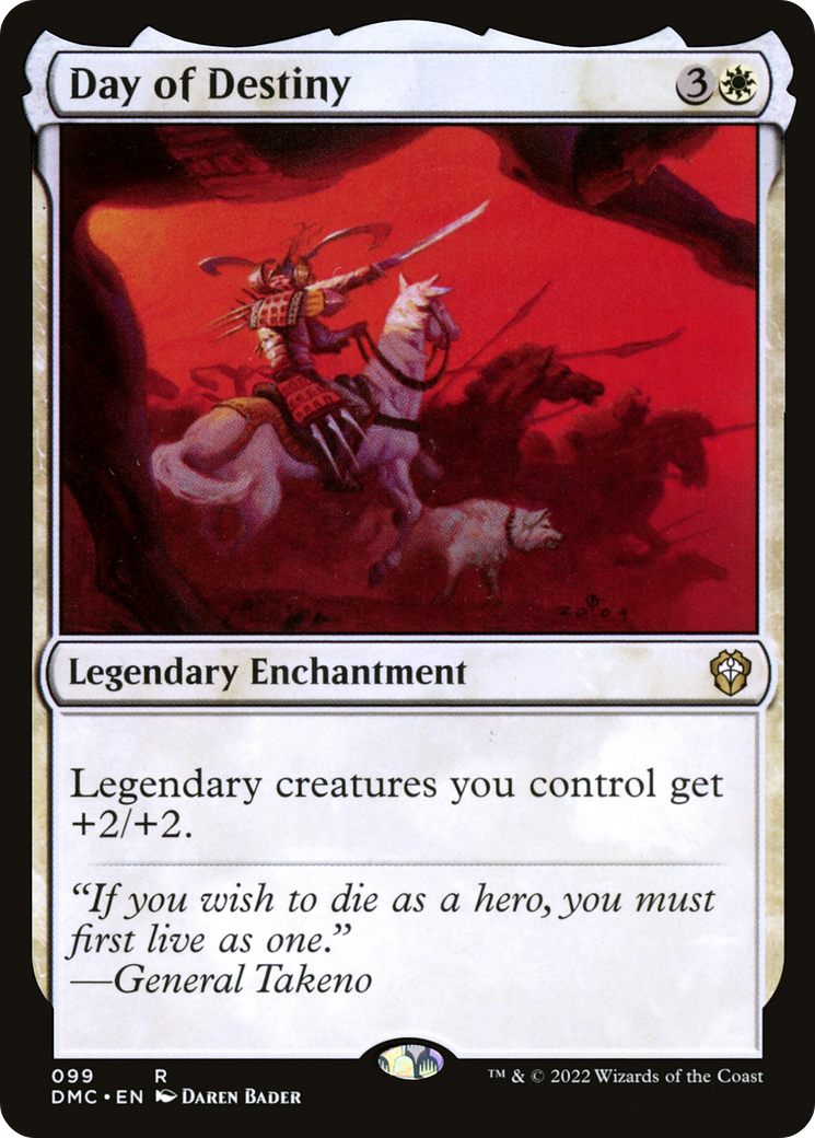 {R} Day of Destiny [Dominaria United Commander][DMC 099]