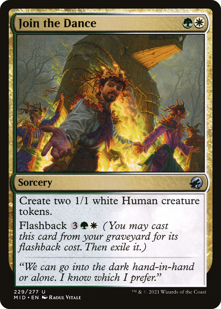 {C} Join the Dance [Innistrad: Midnight Hunt][MID 229]