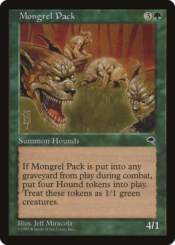 {R} Mongrel Pack [Tempest][TMP 237]
