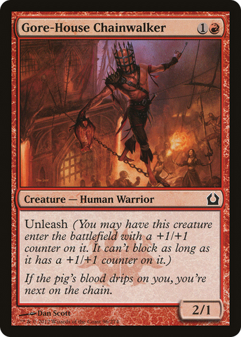 {C} Gore-House Chainwalker [Return to Ravnica][RTR 096]