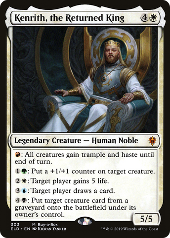{R} Kenrith, the Returned King [Throne of Eldraine][ELD 303]