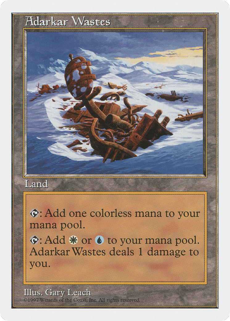 {R} Adarkar Wastes [Fifth Edition][5ED 410] - Misty Mountain Games