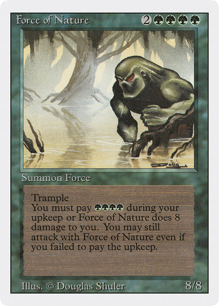{R} Force of Nature [Revised Edition][3ED 196] - Misty Mountain Games