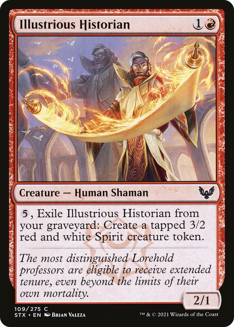 {C} Illustrious Historian [Strixhaven: School of Mages][STX 109]