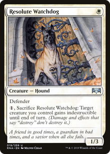 {C} Resolute Watchdog [Ravnica Allegiance][RNA 019] - Misty Mountain Games