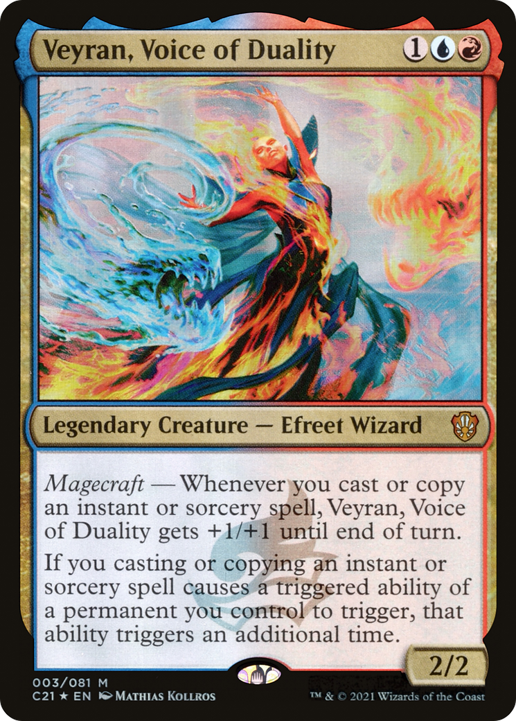 {R} Veyran, Voice of Duality [Commander 2021][C21 003] - Misty Mountain Games