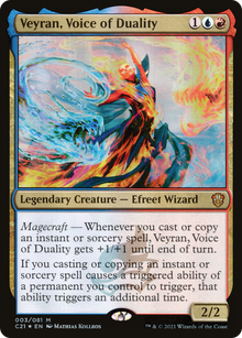 {R} Veyran, Voice of Duality [Commander 2021][C21 003] - Misty Mountain Games