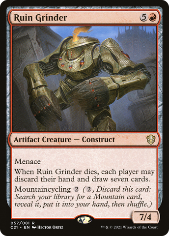 {R} Ruin Grinder [Commander 2021][C21 057]