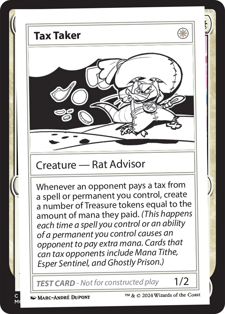 {C} Tax Taker [Mystery Booster 2 Playtest Cards][MB2 PLAYTEST]