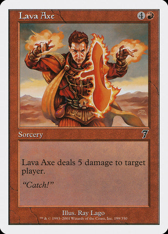 {C} Lava Axe [Seventh Edition][7ED 199]