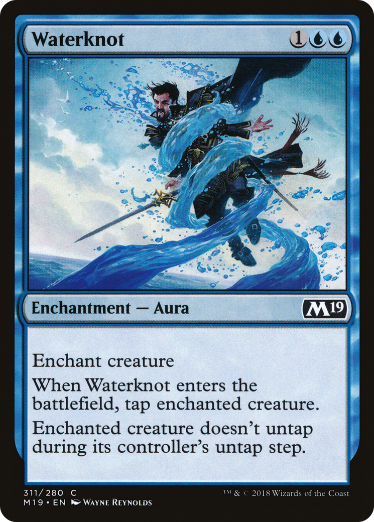 {C} Waterknot [Core Set 2019][M19 311]