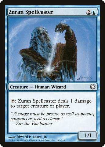 {C} Zuran Spellcaster [Coldsnap Theme Decks][CST 112]