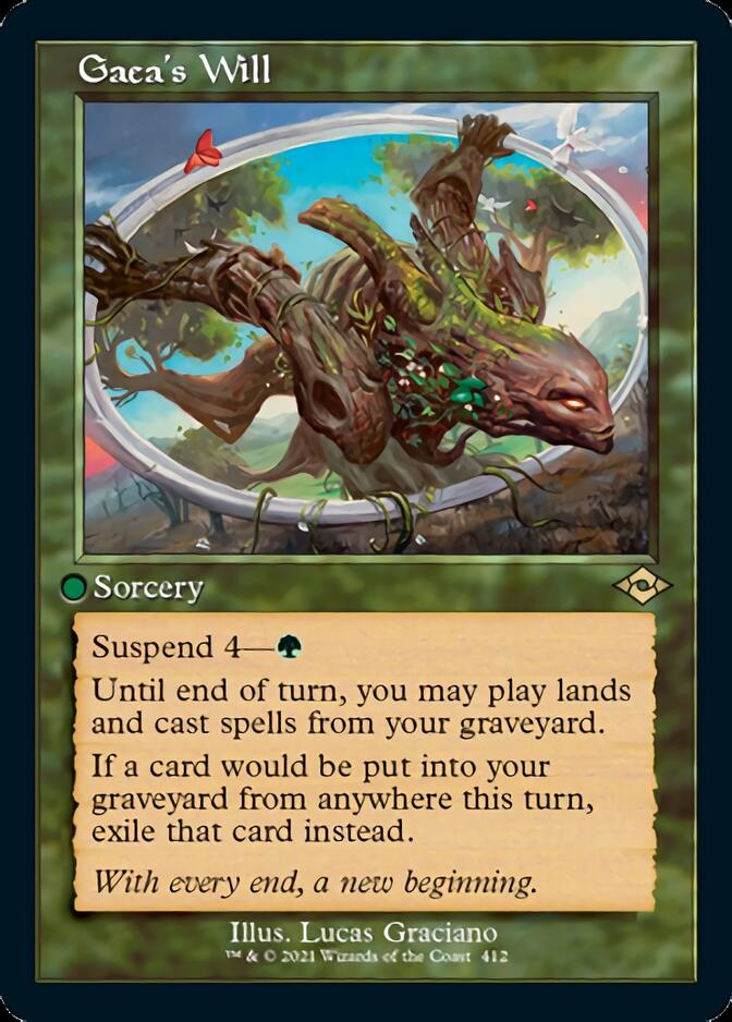 {R} Gaea's Will (Retro Foil Etched) [Modern Horizons 2][RF ET MH2 412]