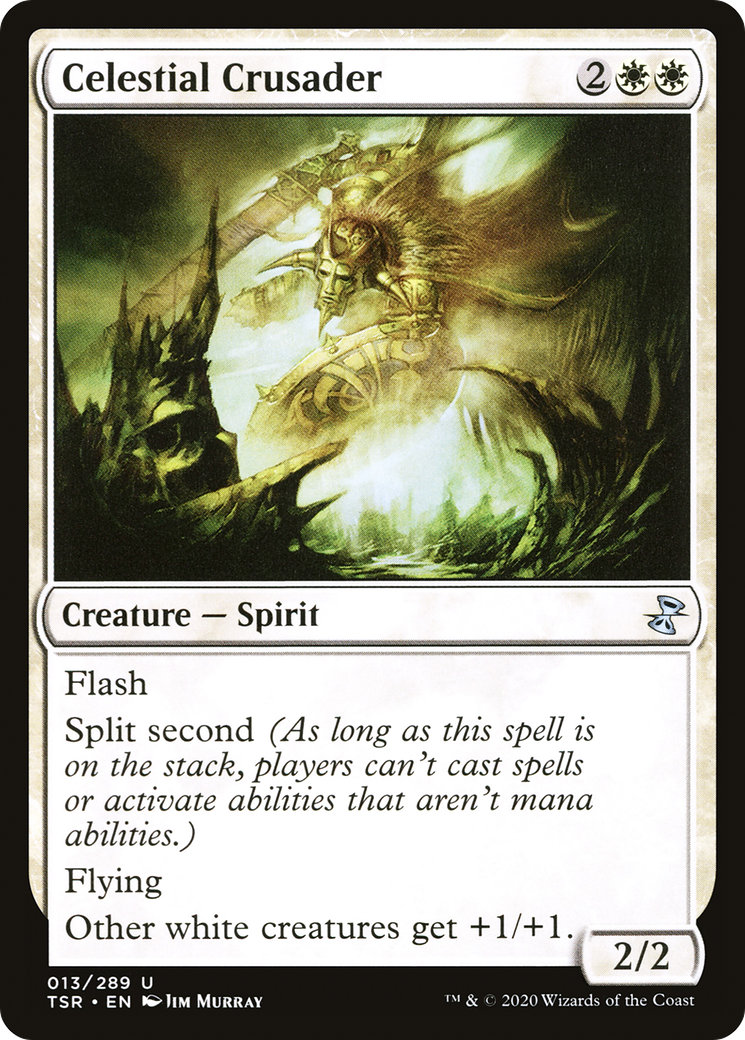 {C} Celestial Crusader [Time Spiral Remastered][TSR 013]