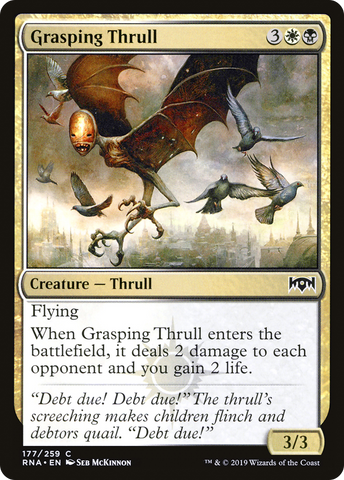 {C} Grasping Thrull [Ravnica Allegiance][RNA 177]