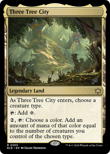 {@R} Three Tree City [Bloomburrow][BLB 260]
