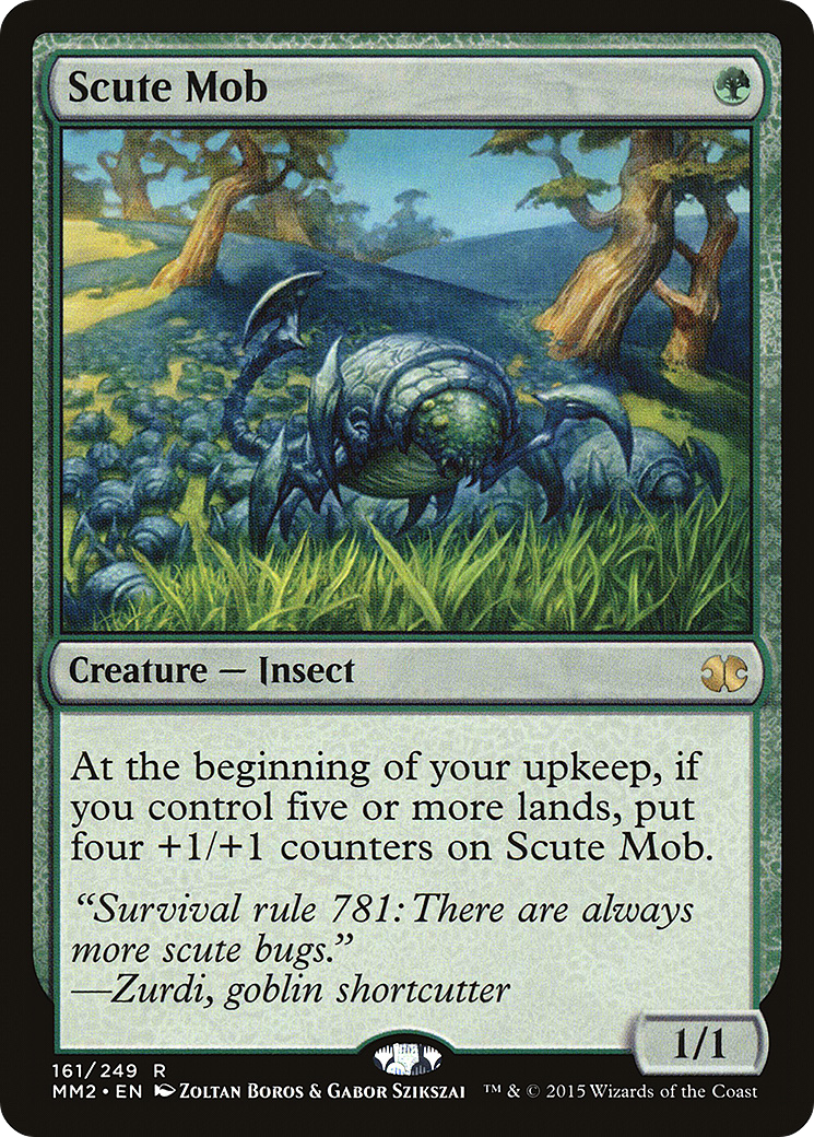 {R} Scute Mob [Modern Masters 2015][MM2 161]