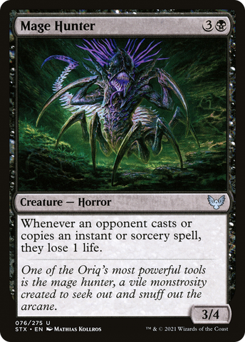 {C} Mage Hunter [Strixhaven: School of Mages][STX 076]