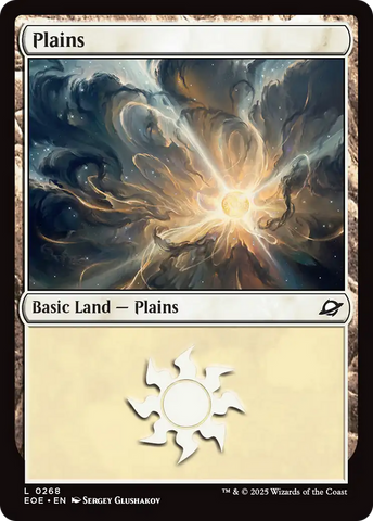 {@@ EOE B} Plains (0268) [Edge of Eternities][EOE 268]