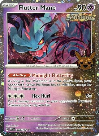 [PKM] Flutter Mane (078/162) (Cosmos Holo) [Trick or Trade 2024]