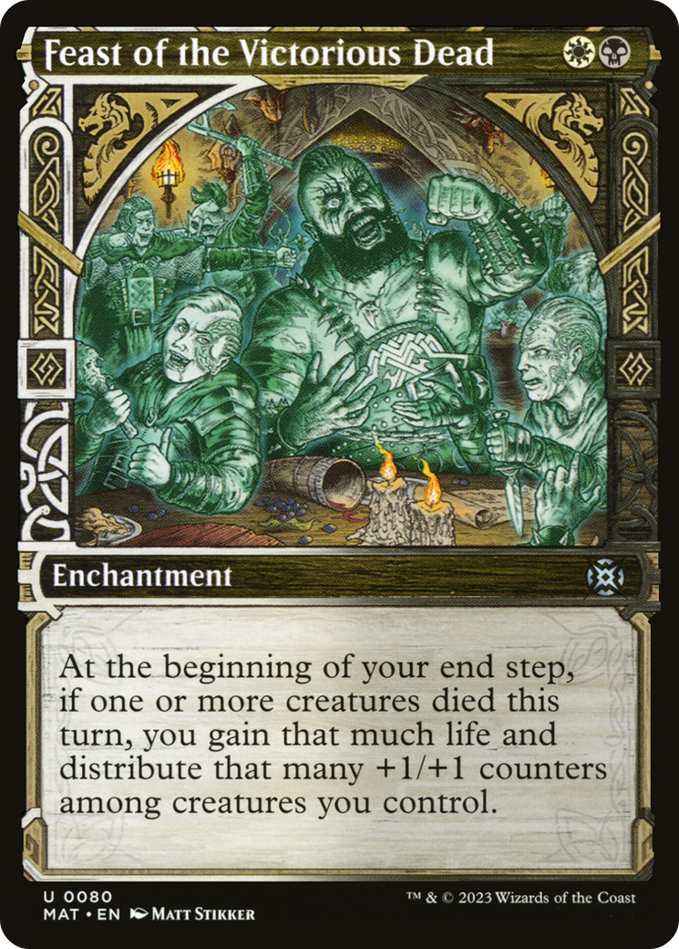 {C} Feast of the Victorious Dead (Showcase) [March of the Machine: The Aftermath][MAT 080]