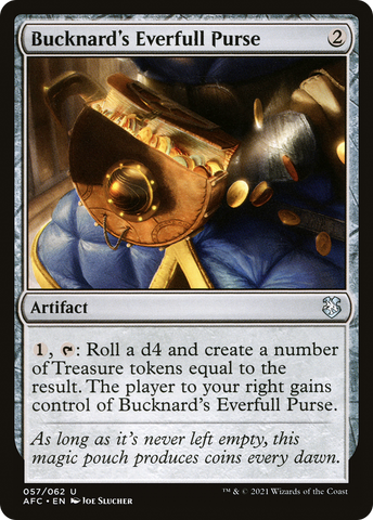 {C} Bucknard's Everfull Purse [Dungeons & Dragons: Adventures in the Forgotten Realms Commander][AFC 057]