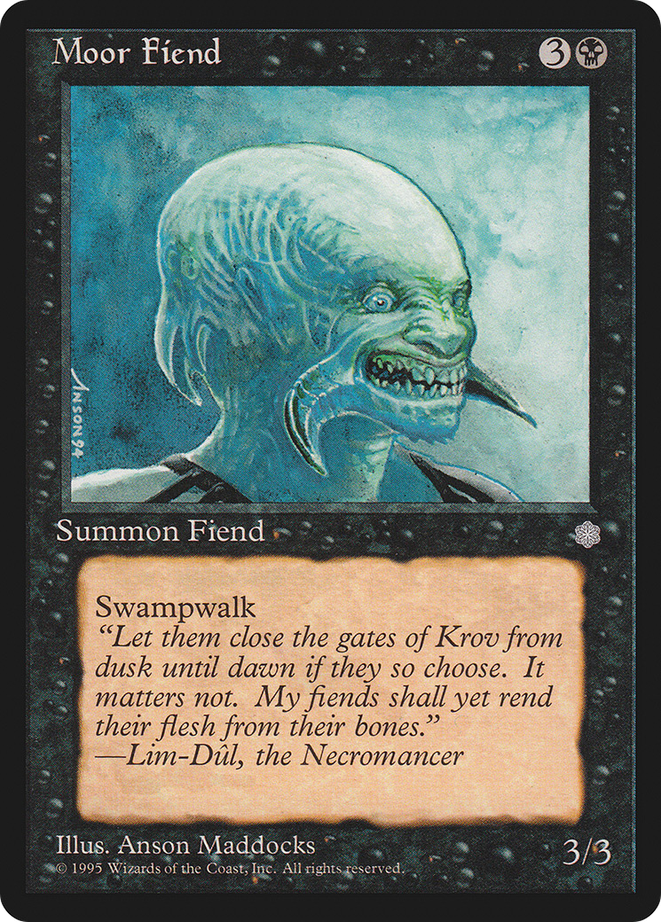 {C} Moor Fiend [Ice Age][ICE 153]