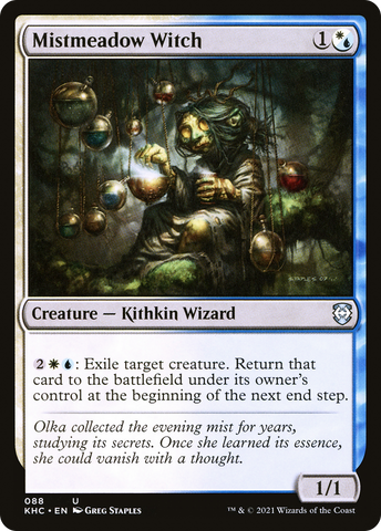 {C} Mistmeadow Witch [Kaldheim Commander][KHC 088]