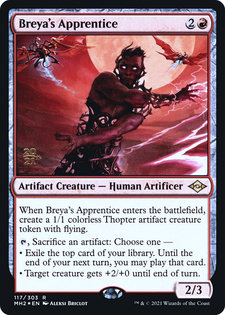 {R} Breya's Apprentice [Modern Horizons 2 Prerelease Promos][PR MH2 117]
