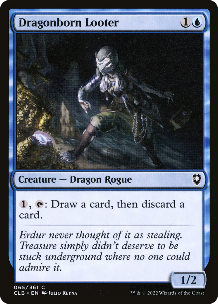 {C} Dragonborn Looter [Commander Legends: Battle for Baldur's Gate][CLB 065]