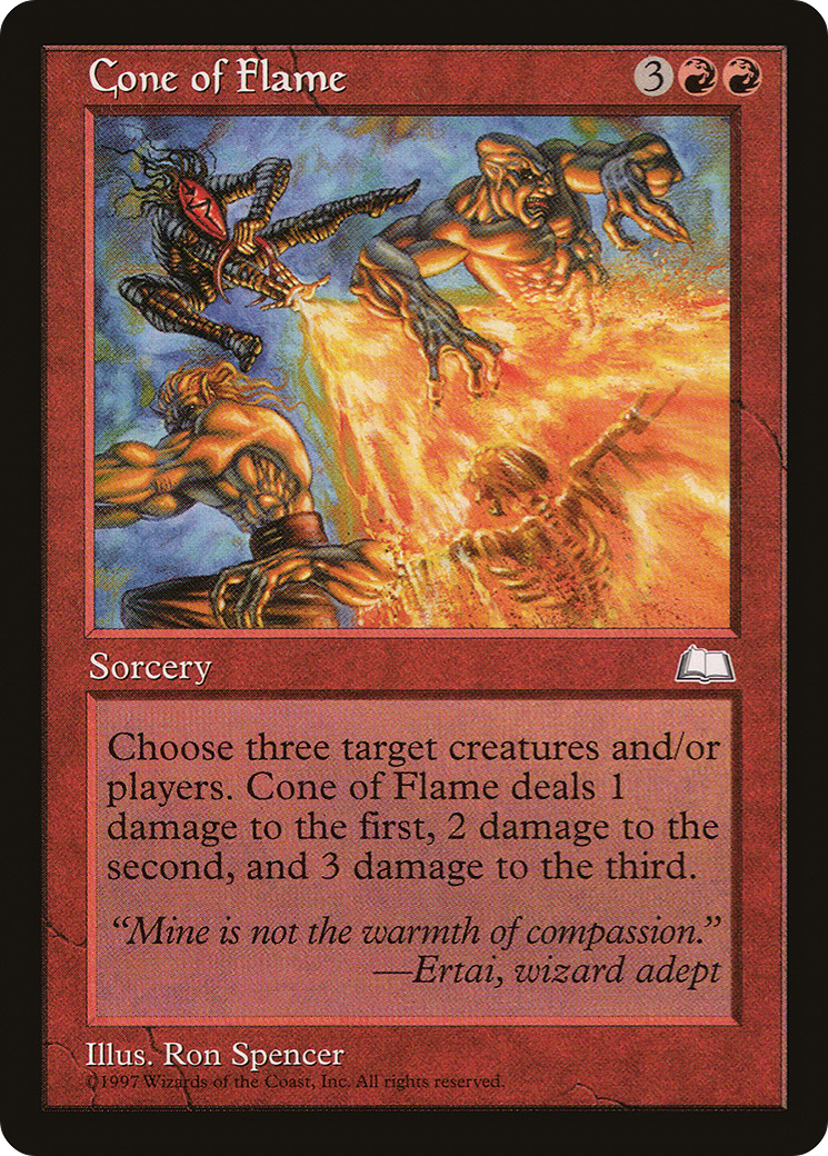 {C} Cone of Flame [Weatherlight][WTH 095]