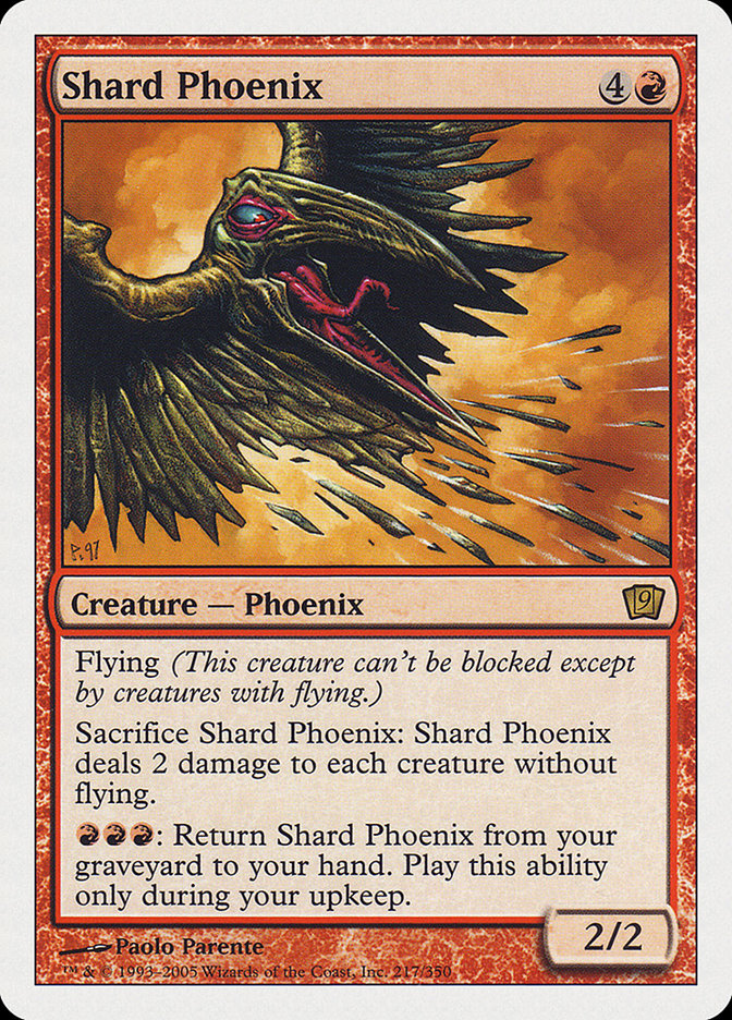 {R} Shard Phoenix [Ninth Edition][9ED 217]