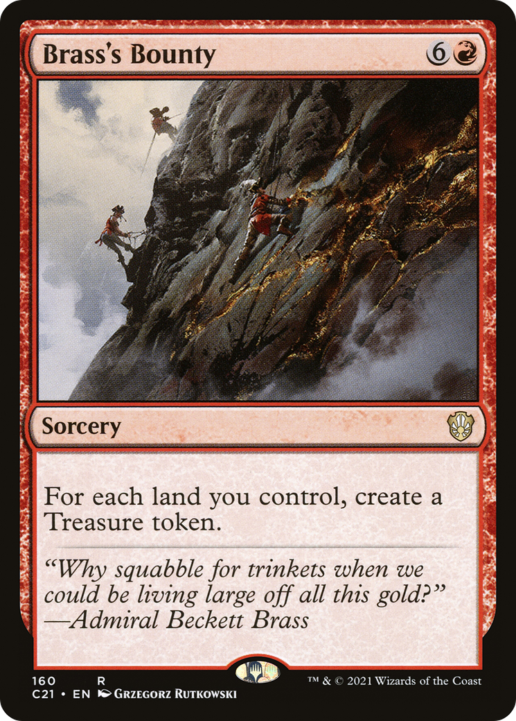 {R} Brass's Bounty [Commander 2021][C21 160]