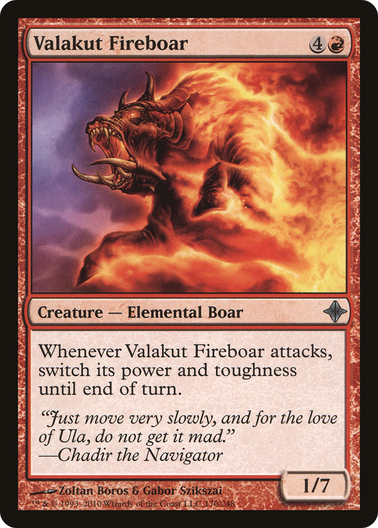 {C} Valakut Fireboar [Rise of the Eldrazi][ROE 170] - Misty Mountain Games