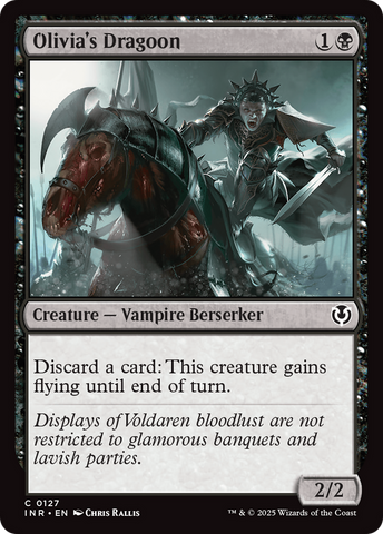{C} Olivia's Dragoon [Innistrad Remastered][INR 127]
